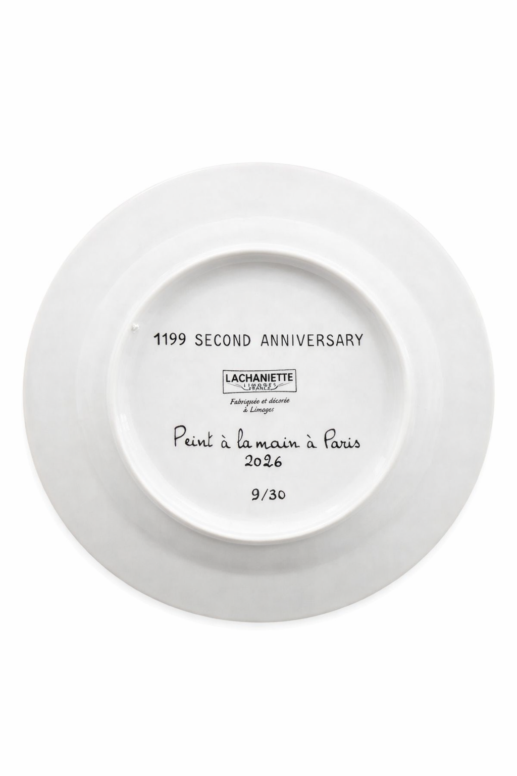 Set of 3 Porcelain Plates