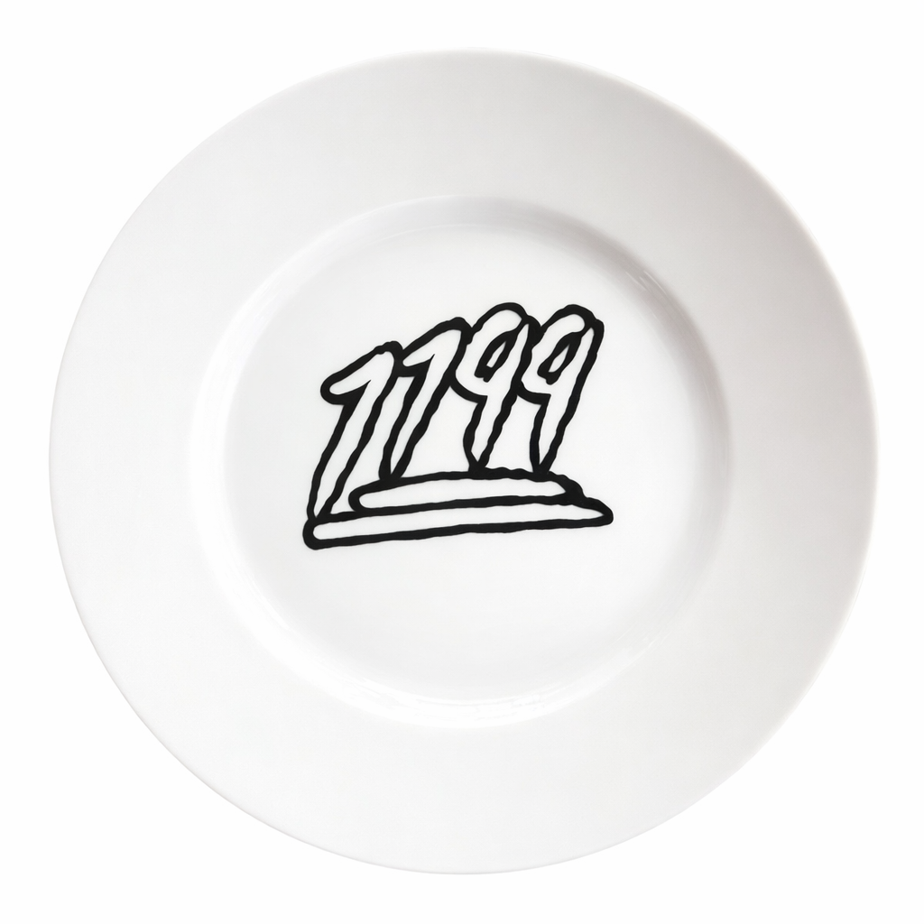 Set of 3 Porcelain Plates