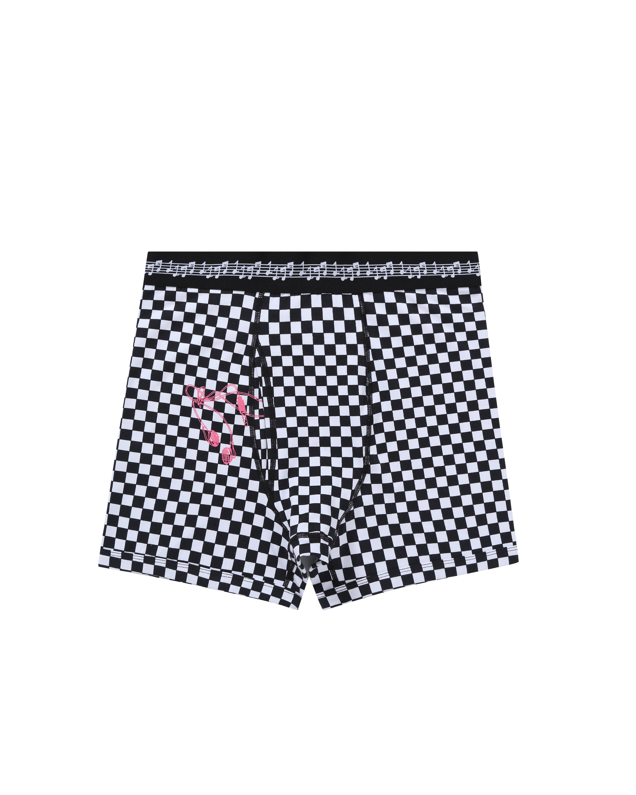 Triple Black, Red/White and Checkered EarBoxers (PACK OF 3)