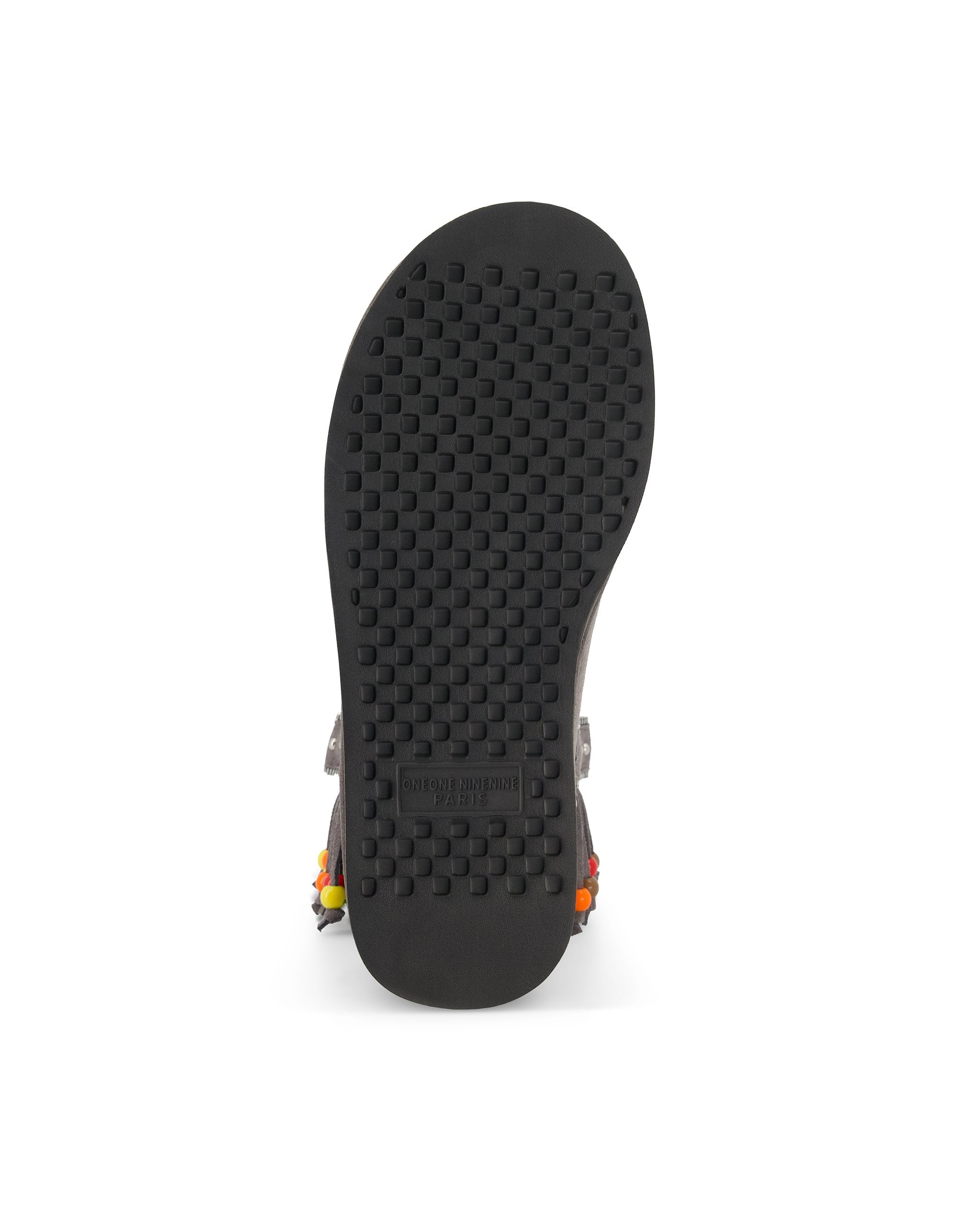 Surfer Beaded Boots - Warm Grey