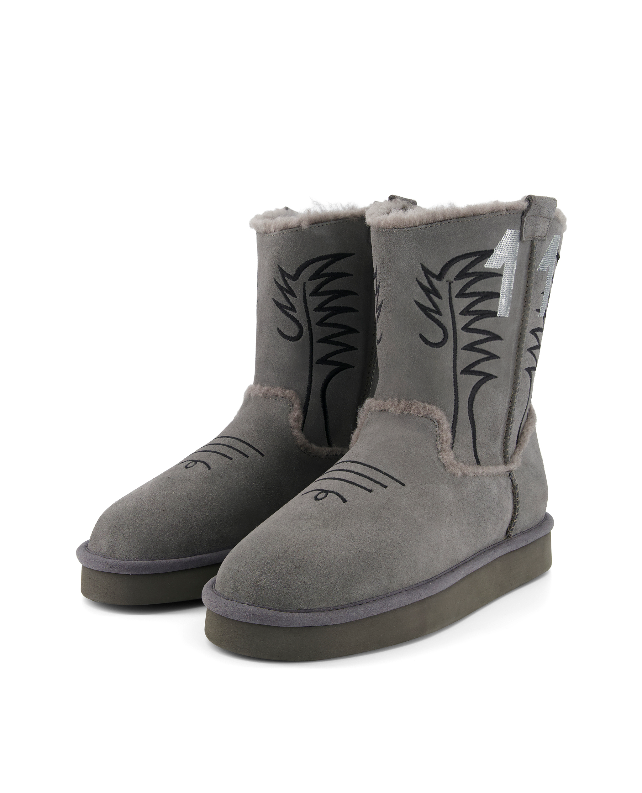 Cowboy OG's Surfer Boots - Warm Grey