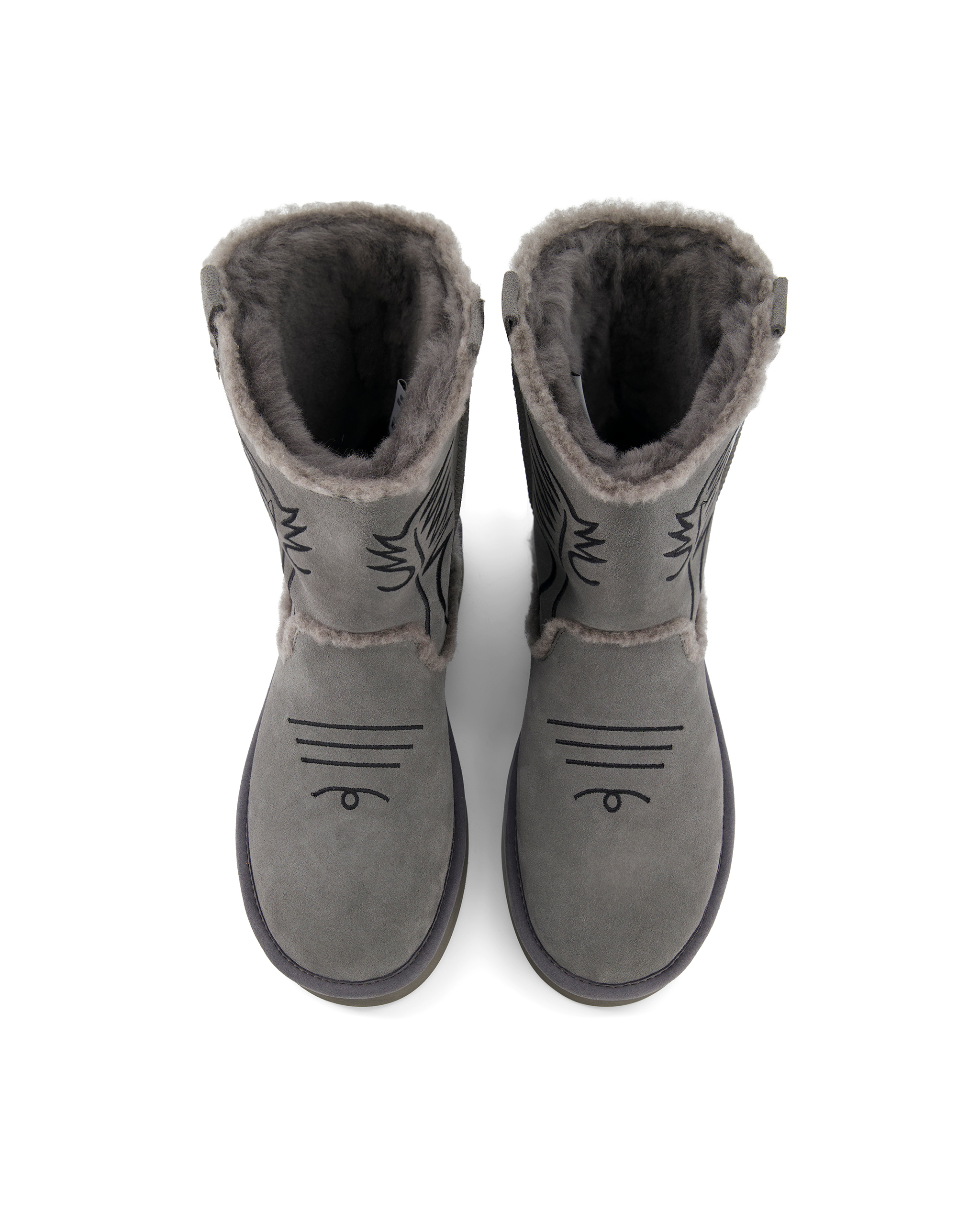 Cowboy OG's Surfer Boots - Warm Grey