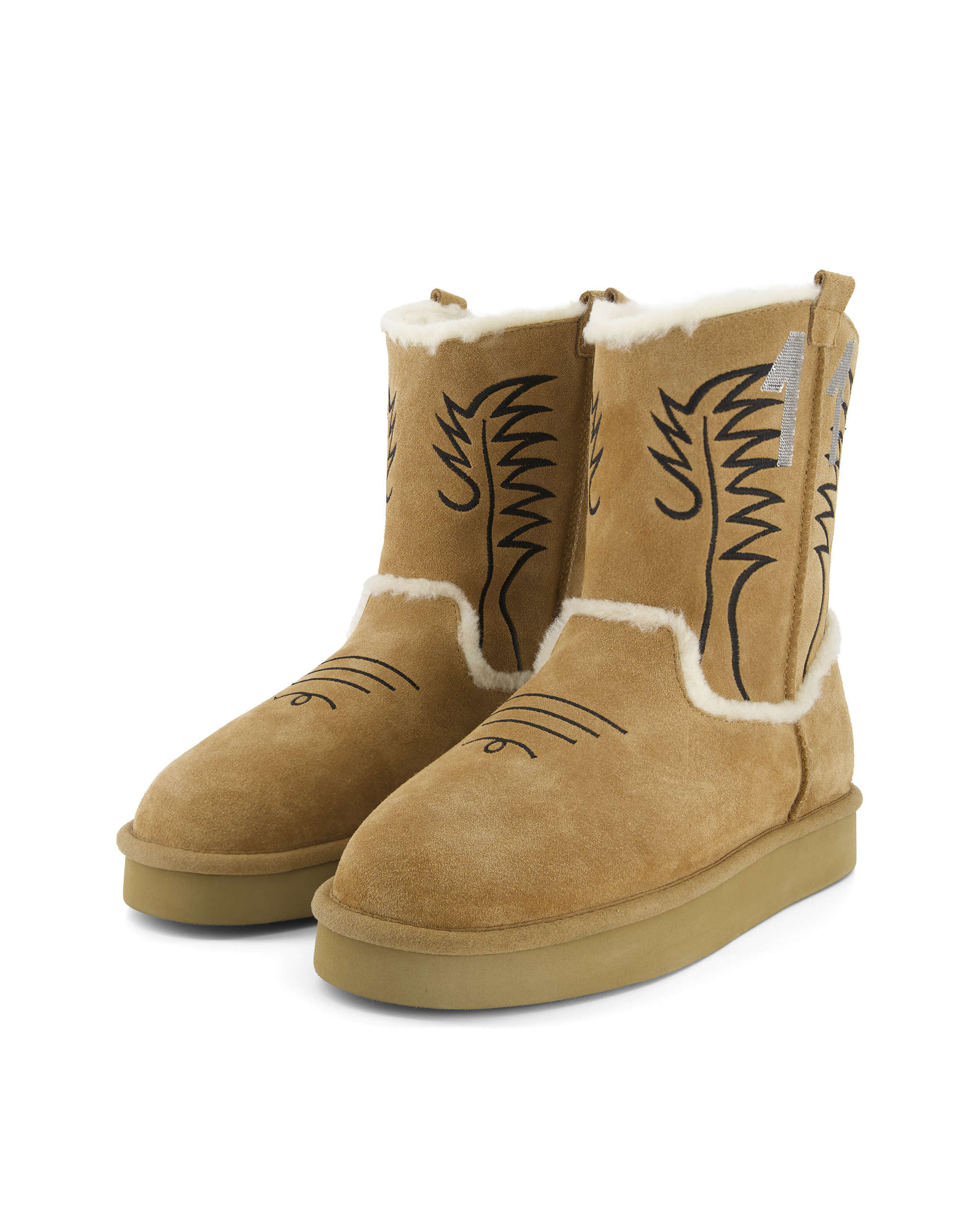 Cowboy OG's Surfer Boots - Beige
