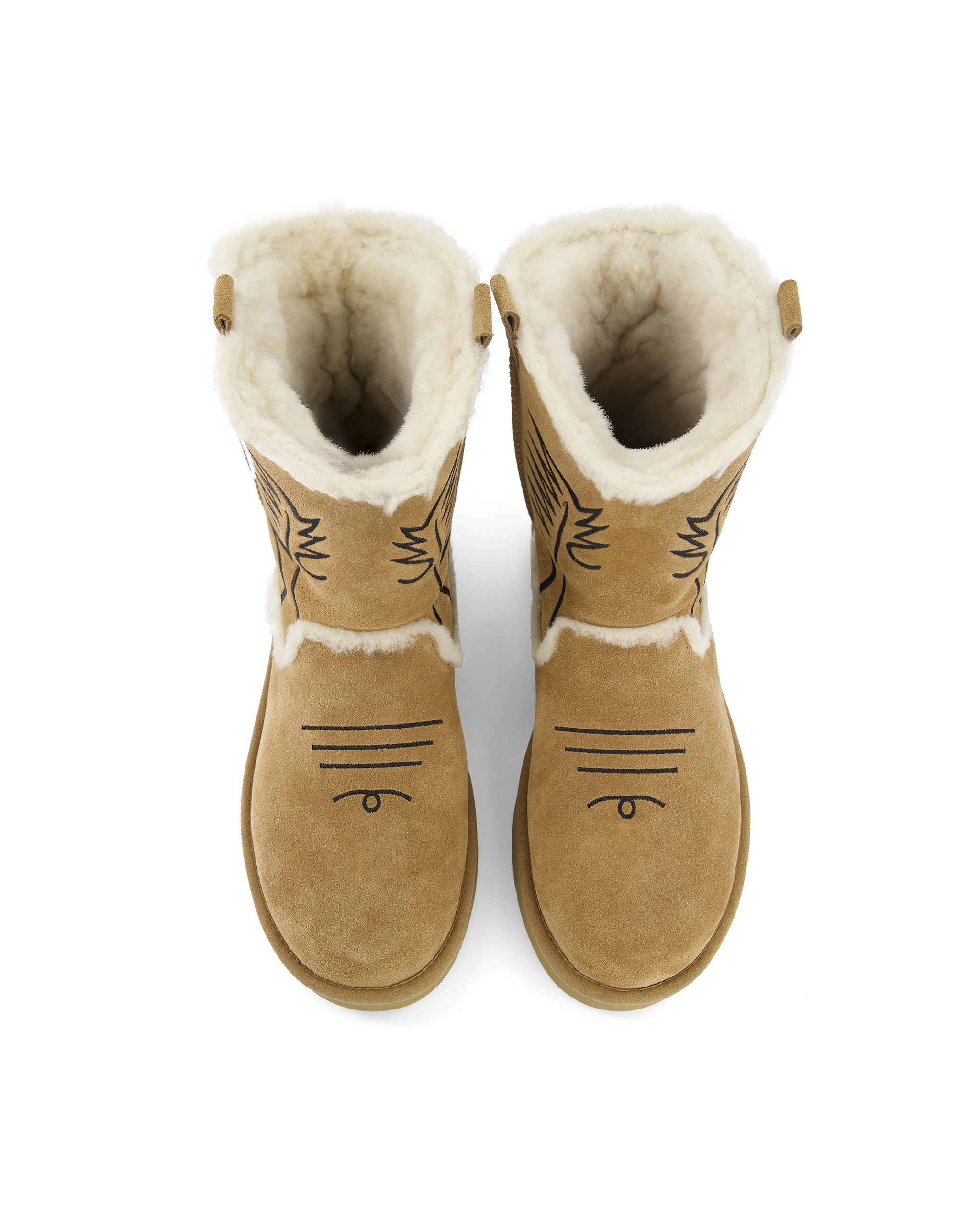 Cowboy OG's Surfer Boots - Beige