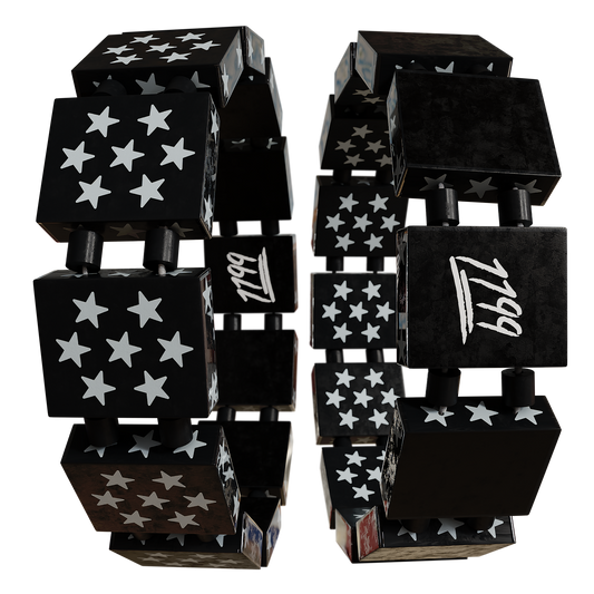 White on Black Stars